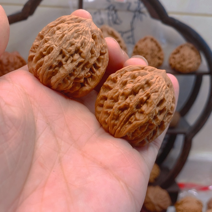 予***初文玩核桃吊坠麦虎 差尺