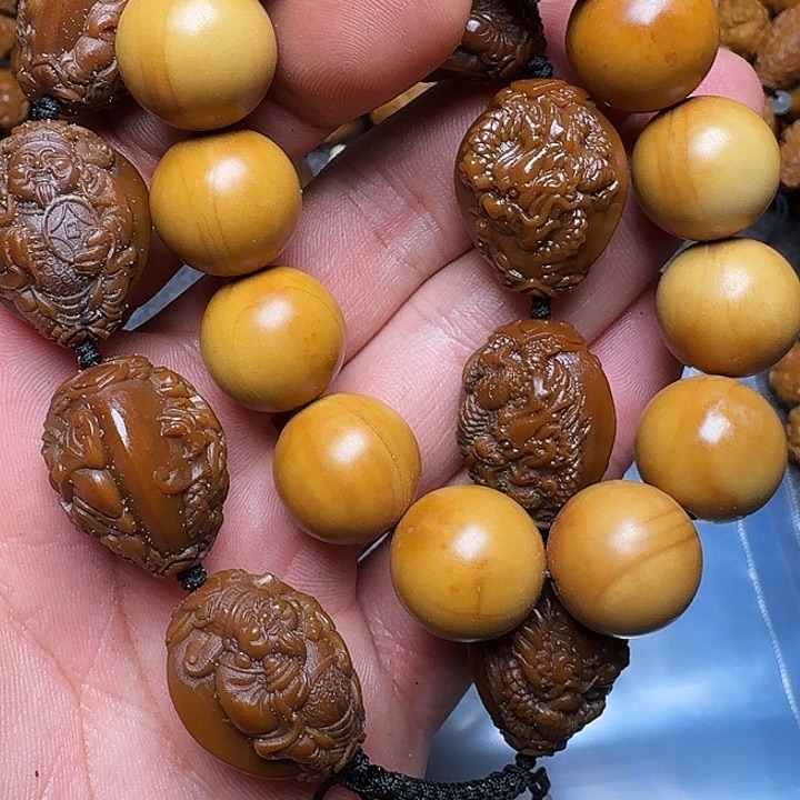 橄榄核手串我是真的