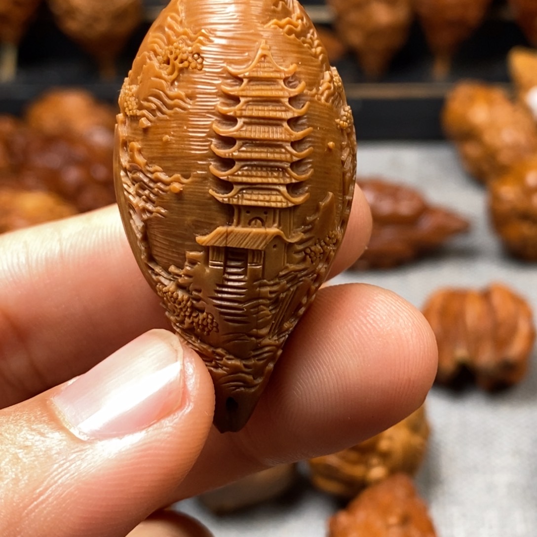 橄榄核手串/手链༒****核雕单子