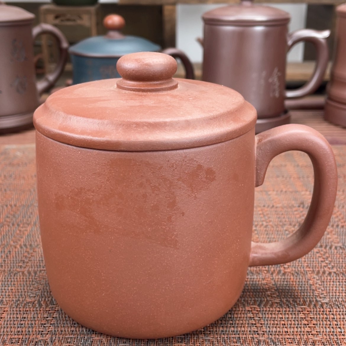 【闪购商品】紫砂茶杯宜兴原矿紫砂盖杯微瑕