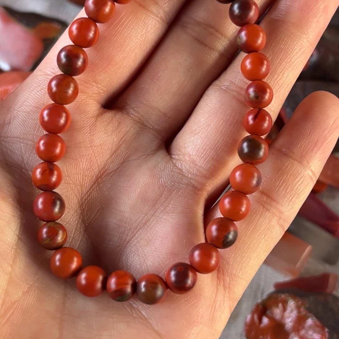 南红玛瑙未镶嵌手串