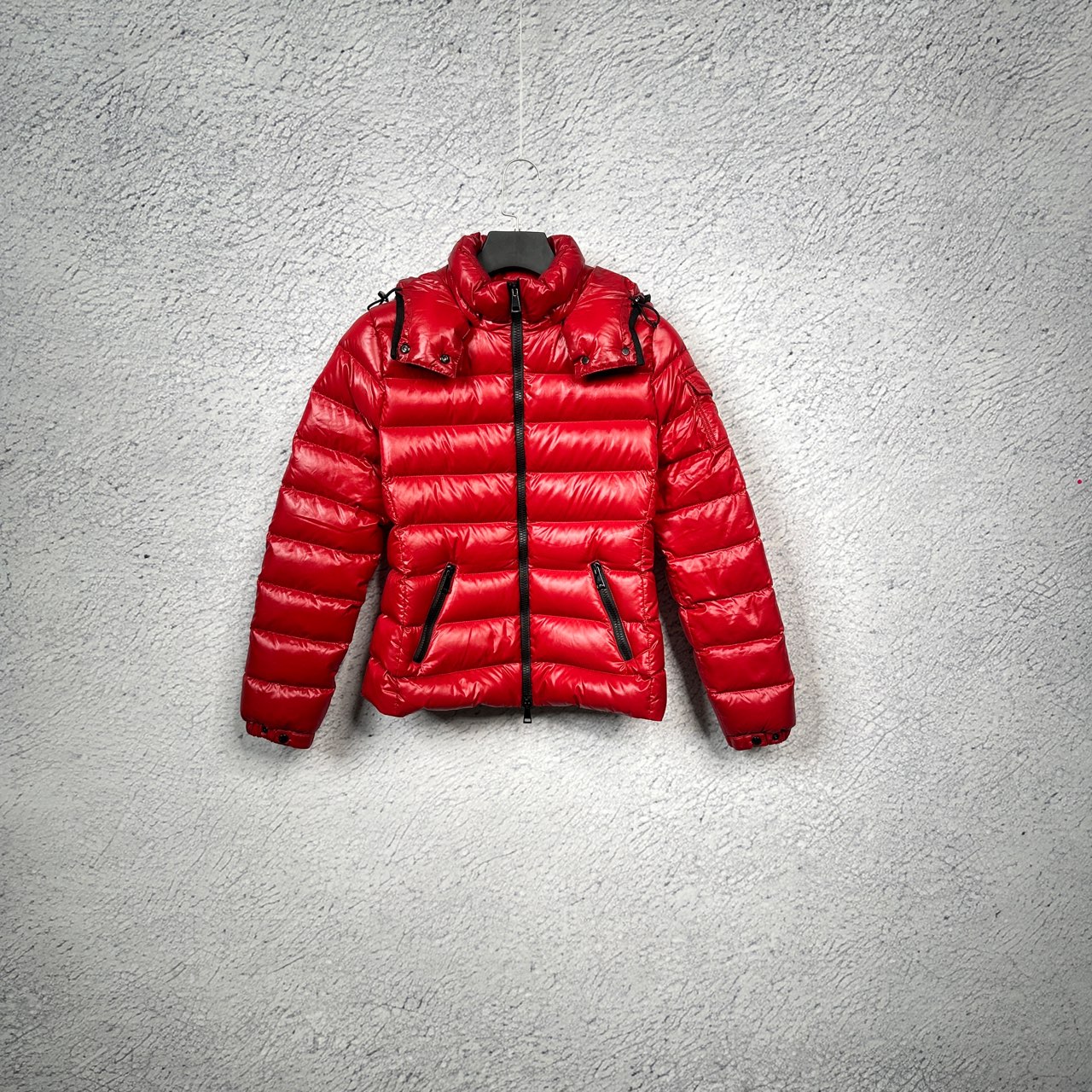 98  Moncler 蒙口/盟可睐 Bady系列连帽鹅绒羽绒服外套 0码