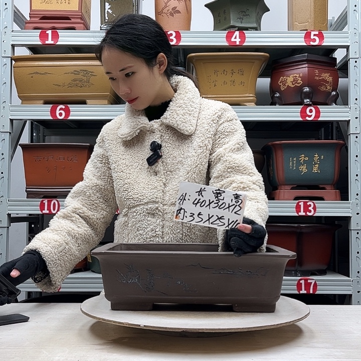 紫砂花盆紫砂花盆