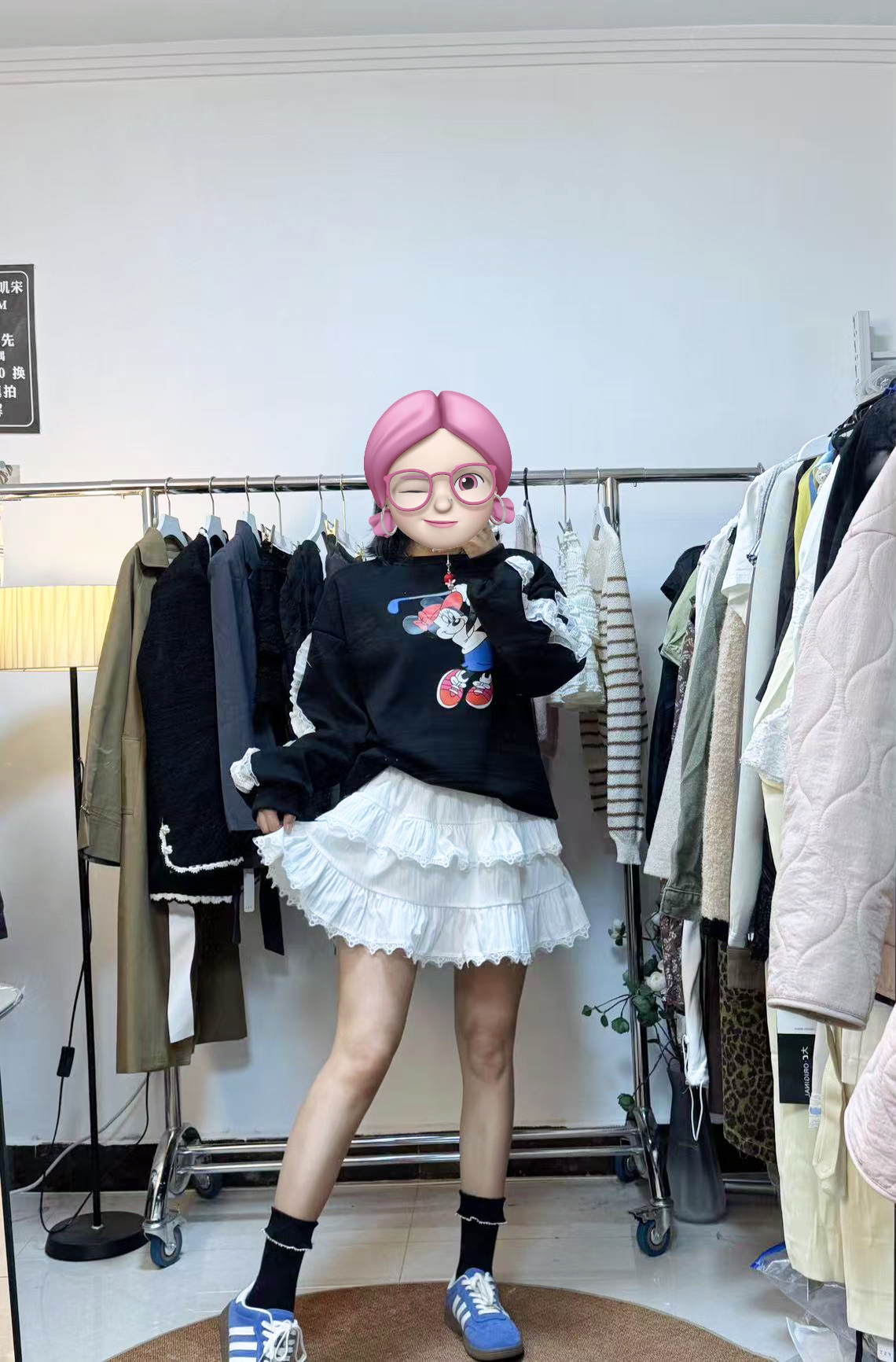 2025春夏辣妹蕾丝百搭打底短袖