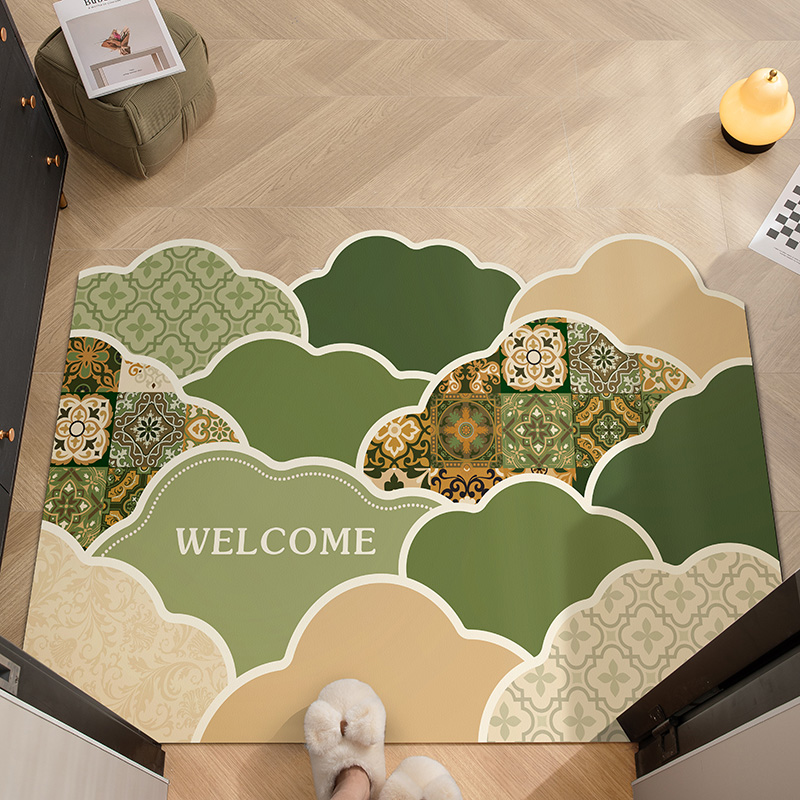 2025年新款地垫入户门垫可擦免洗进门口脚垫子可裁剪防滑耐脏地毯