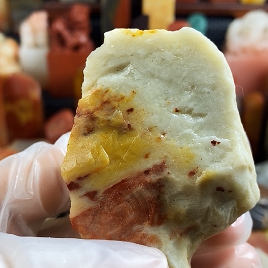 寿山石寿山品种石原石毛料