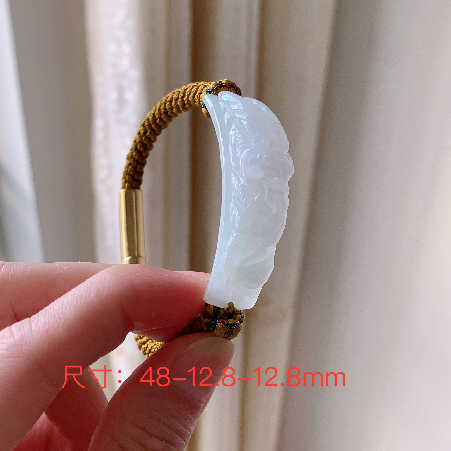 糯冰种龙手牌、缅甸天然A货翡翠