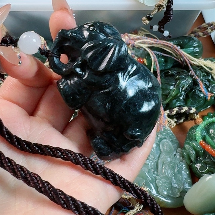 和田玉把件未镶嵌