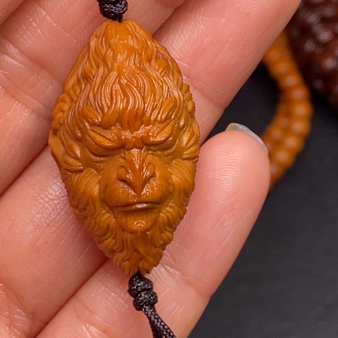 猴头核桃吊坠橄榄猴头