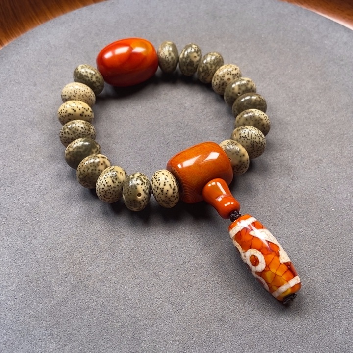 菩提把件未镶嵌星月菩提子