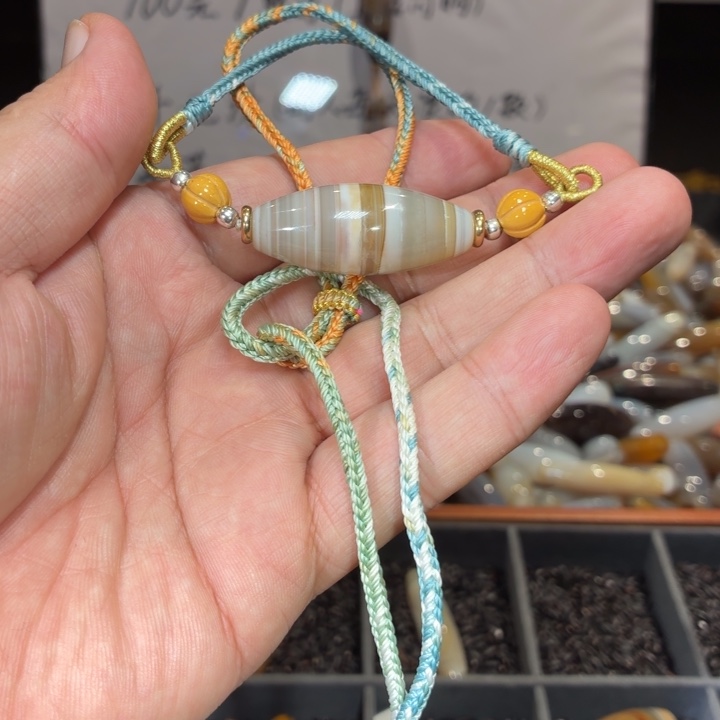 玛瑙/玉髓散珠_HEIMORI 天然天珠