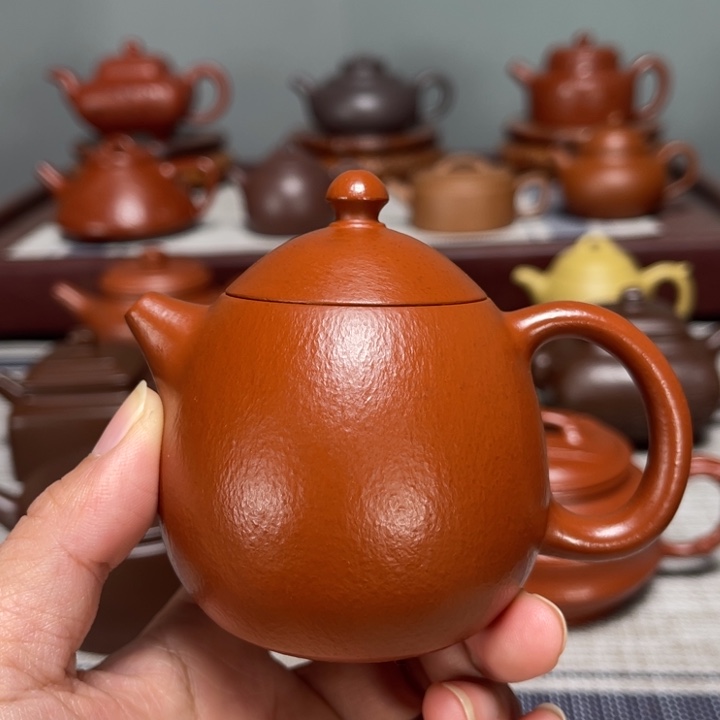 紫砂茶壶全手工制作120cc