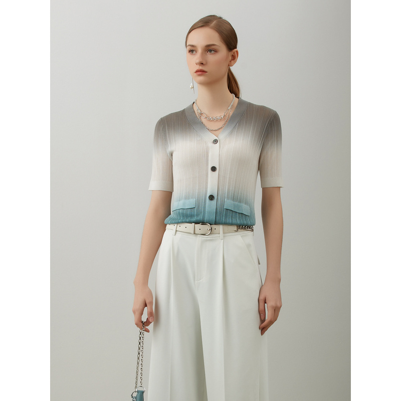 【小花】莱芙艾迪儿毛针织衫1W2M42021