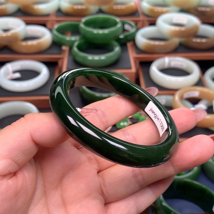 和田玉（碧玉）5960圈口未镶嵌