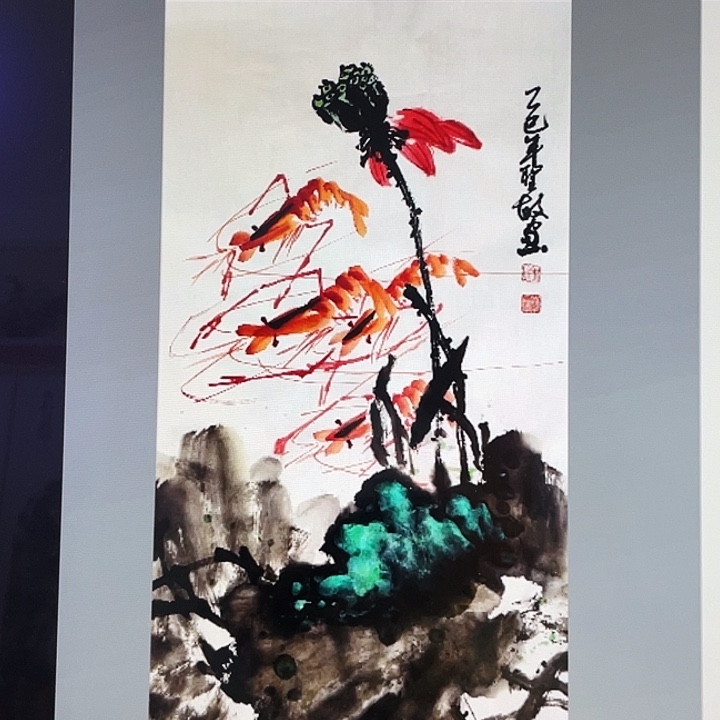 国画张圣敏先生纯手绘作品