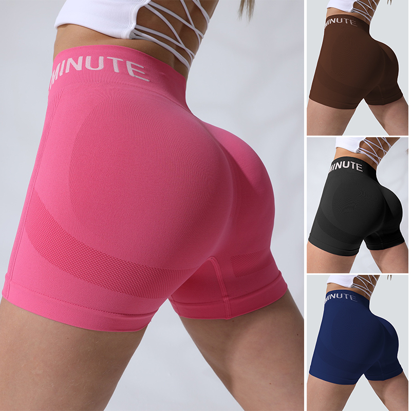 瑜伽短裤运动高腰夏季紧身打底裤外穿蜜桃臀跑步提臀高弹力防走光
