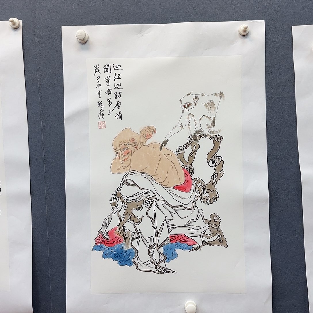 书法书法作品多次参加