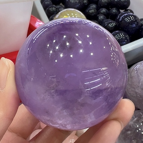 水晶水晶球摆件未镶嵌