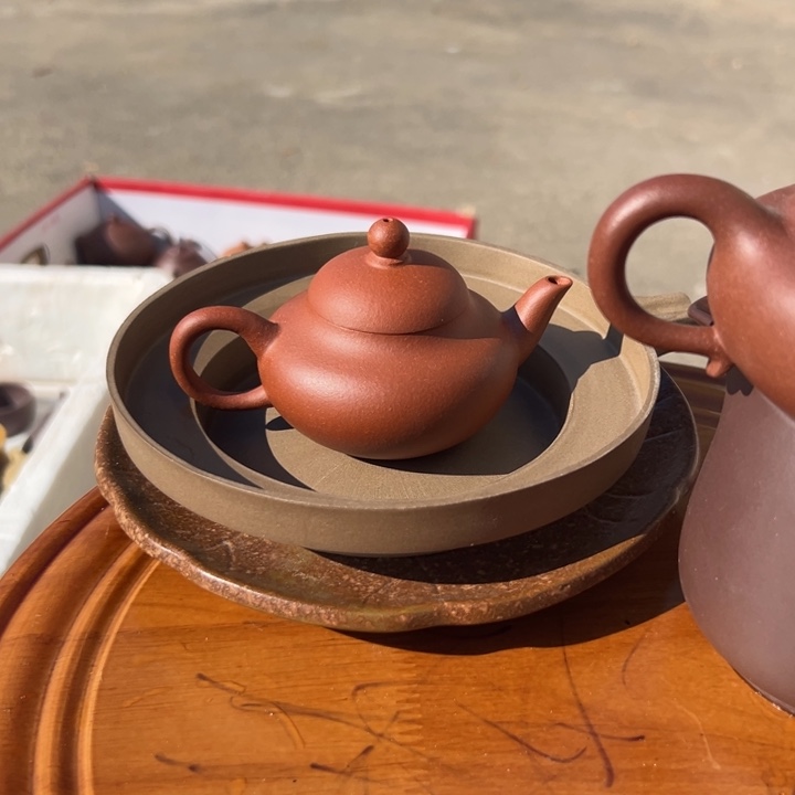 紫砂茶案精工仿古200cc