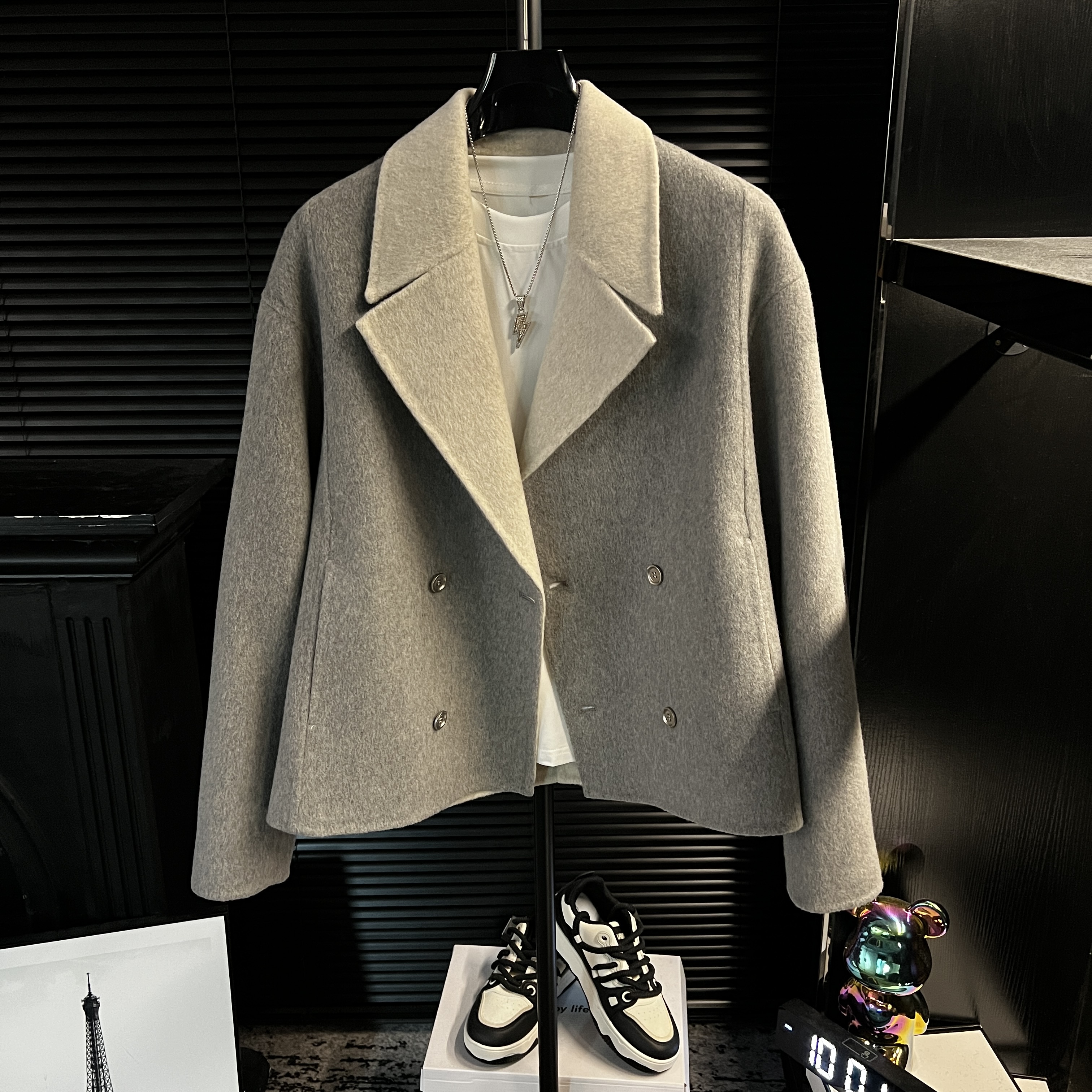 MZ-高级感手工西装领外套男士休闲款式秋冬大衣