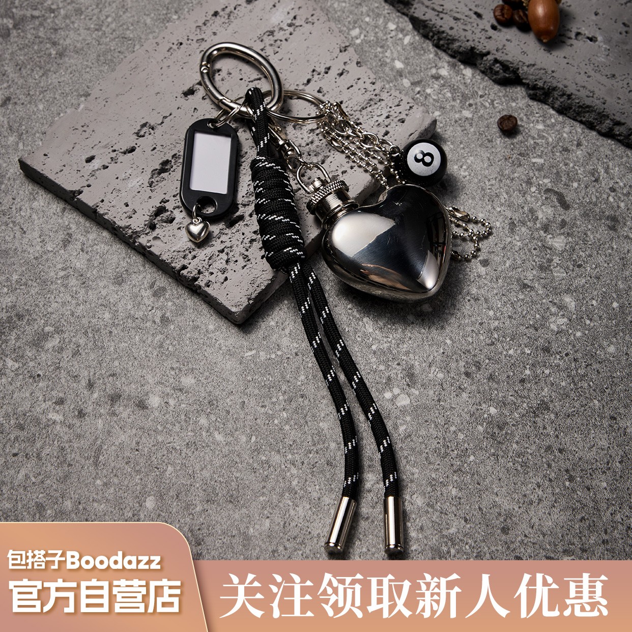 包搭子BooDazz 原创手工趣味MIU系极繁主义改造包挂装饰挂件