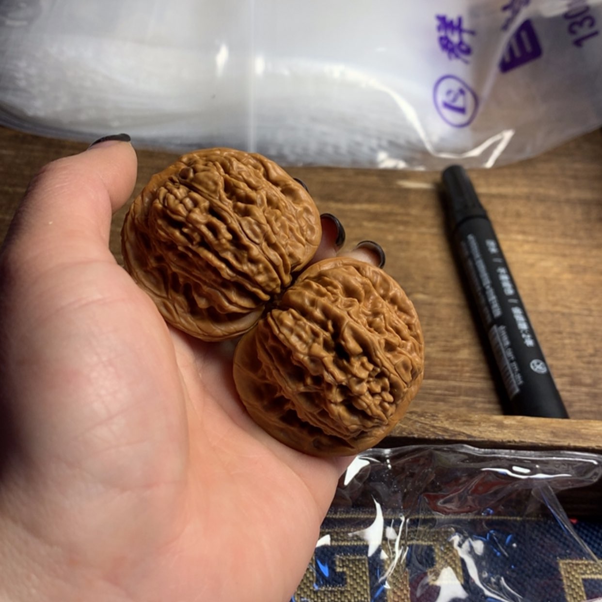 【闪购商品】文玩核桃吊坠乘****桃悍高楼