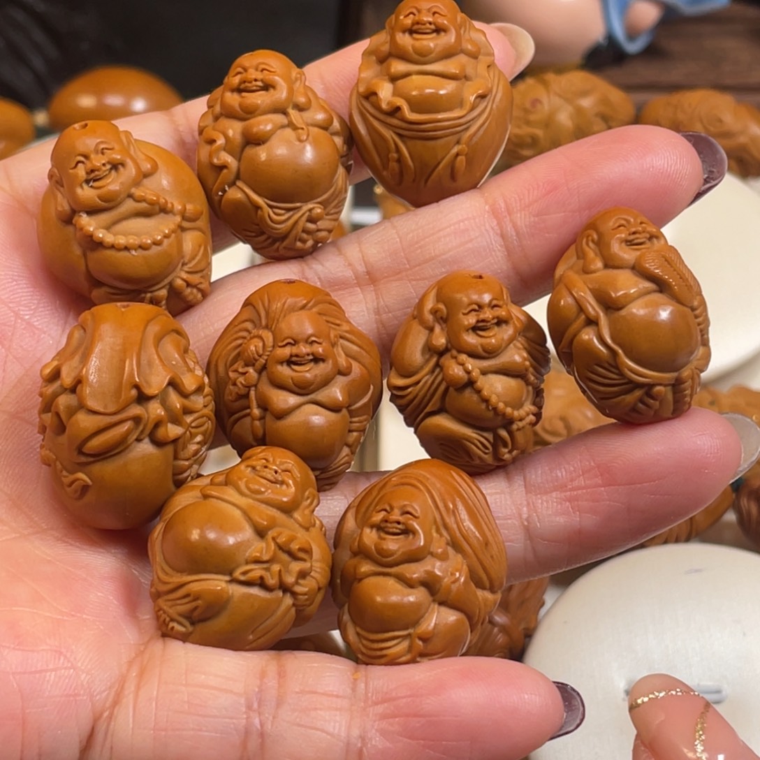 手串/手链橄榄核布袋弥勒橄榄核手串