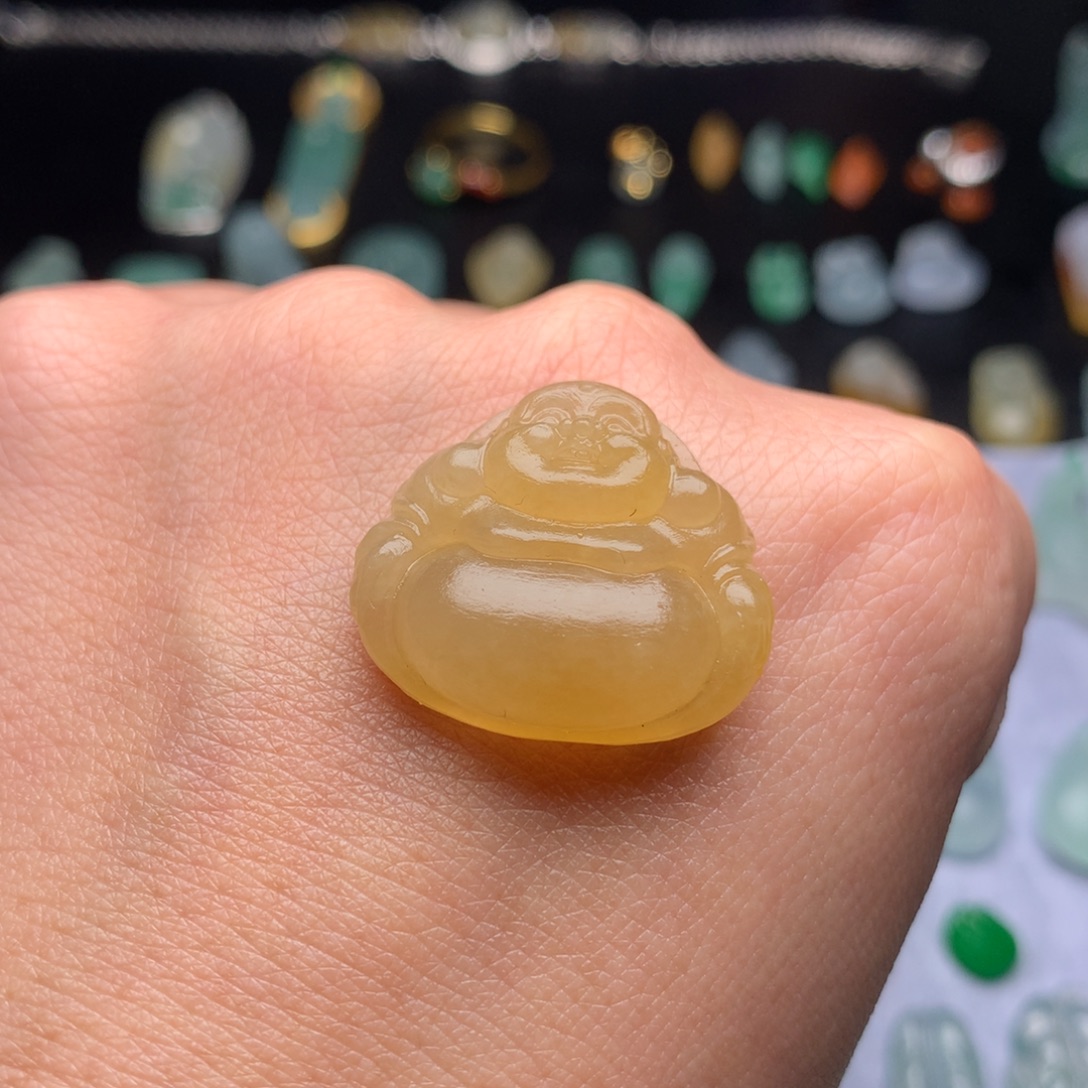 定制翡翠未镶嵌佛公