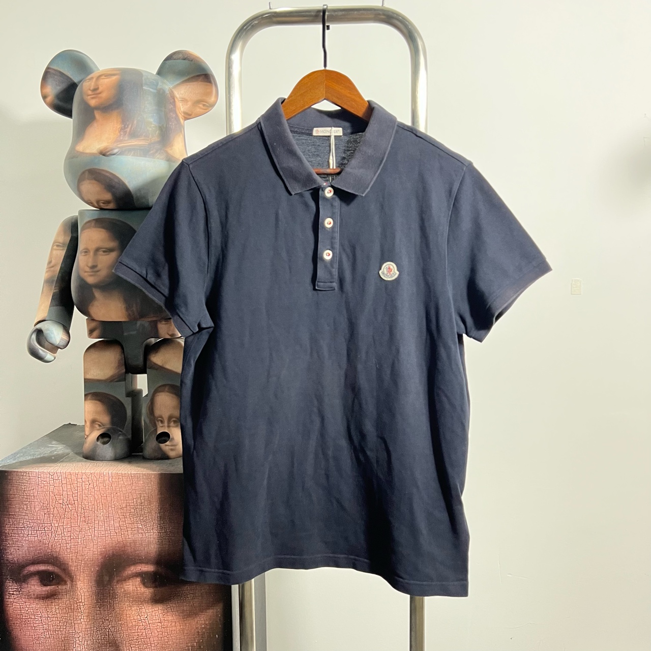 99新 MONCLER Moncler蒙口polo短袖P1499尺码：M