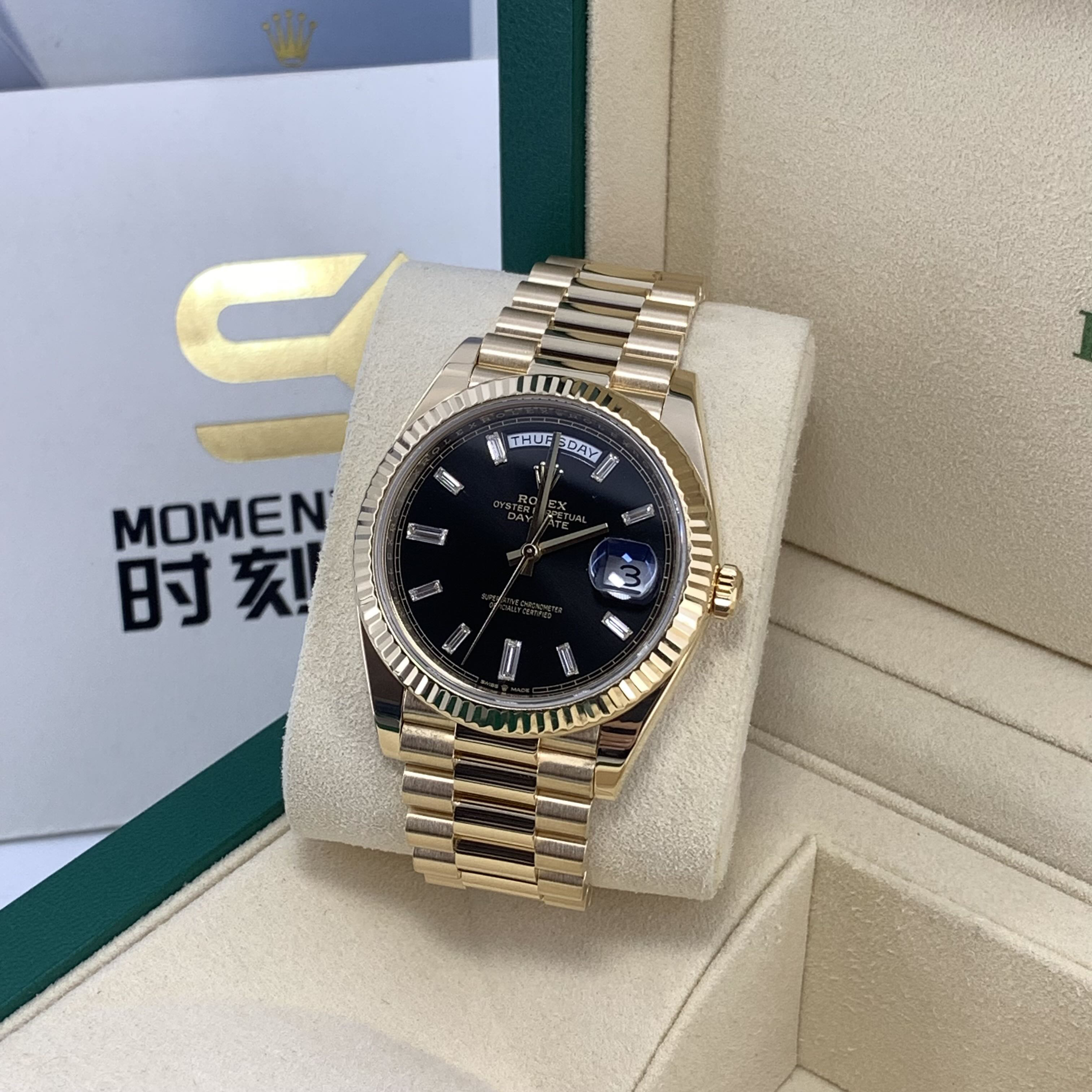 99新 Rolex/劳力士 劳力士/228238黑冰糖/21年2手