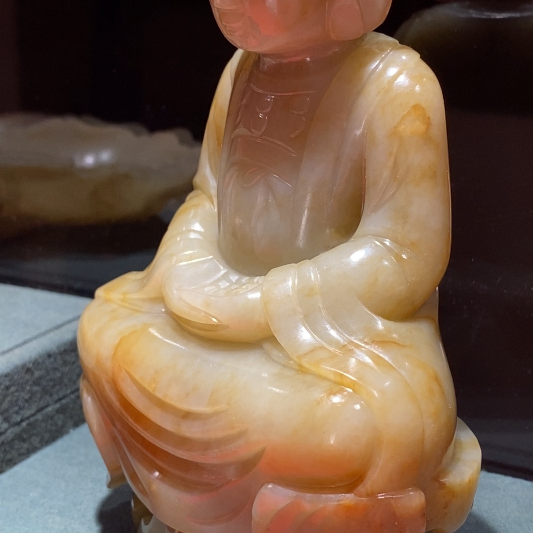 和田玉珠子未镶嵌张**藏