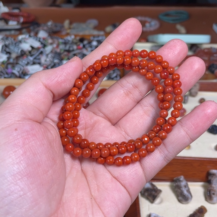 南红玛瑙未镶嵌颈饰16