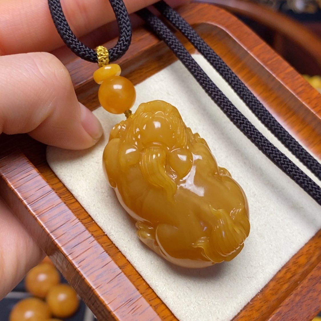 【闪购商品】蜜蜡颈饰未镶嵌项链