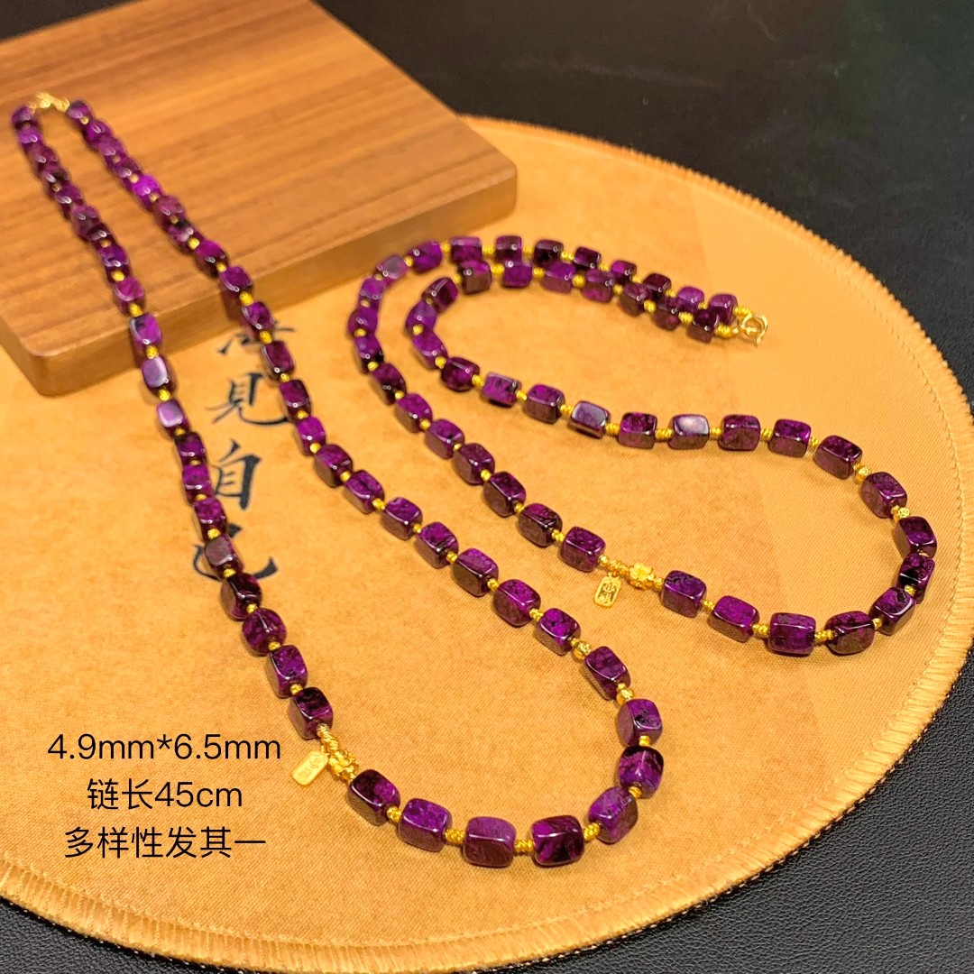 念一丨18K金镶舒俱来魔方项链/链长45cm/多样性发其一/K01383