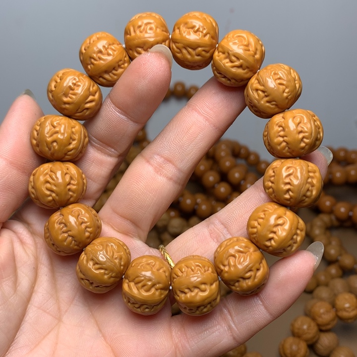 猴头核桃吊坠猴头