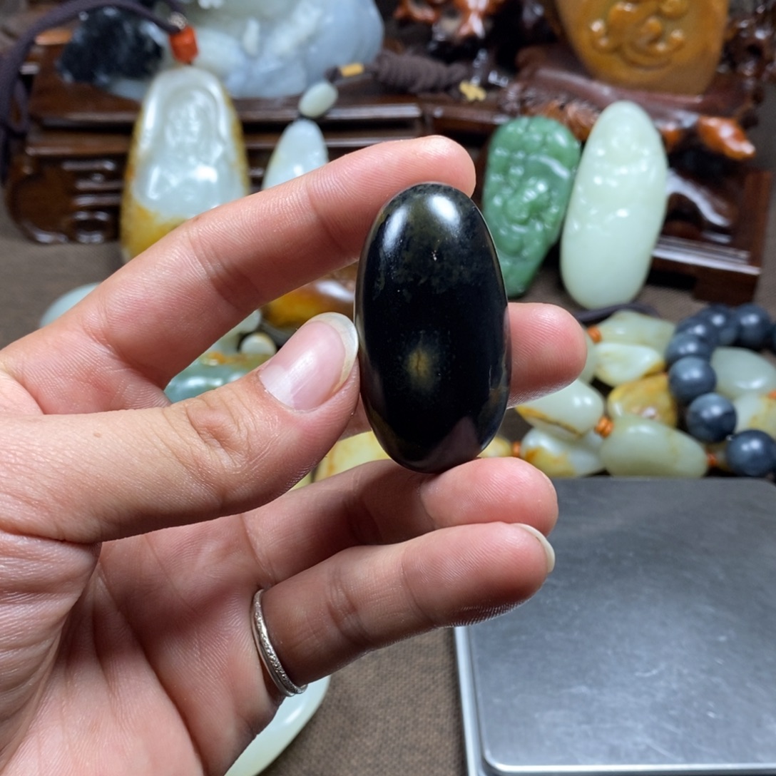 好***、和田玉未镶嵌挂件