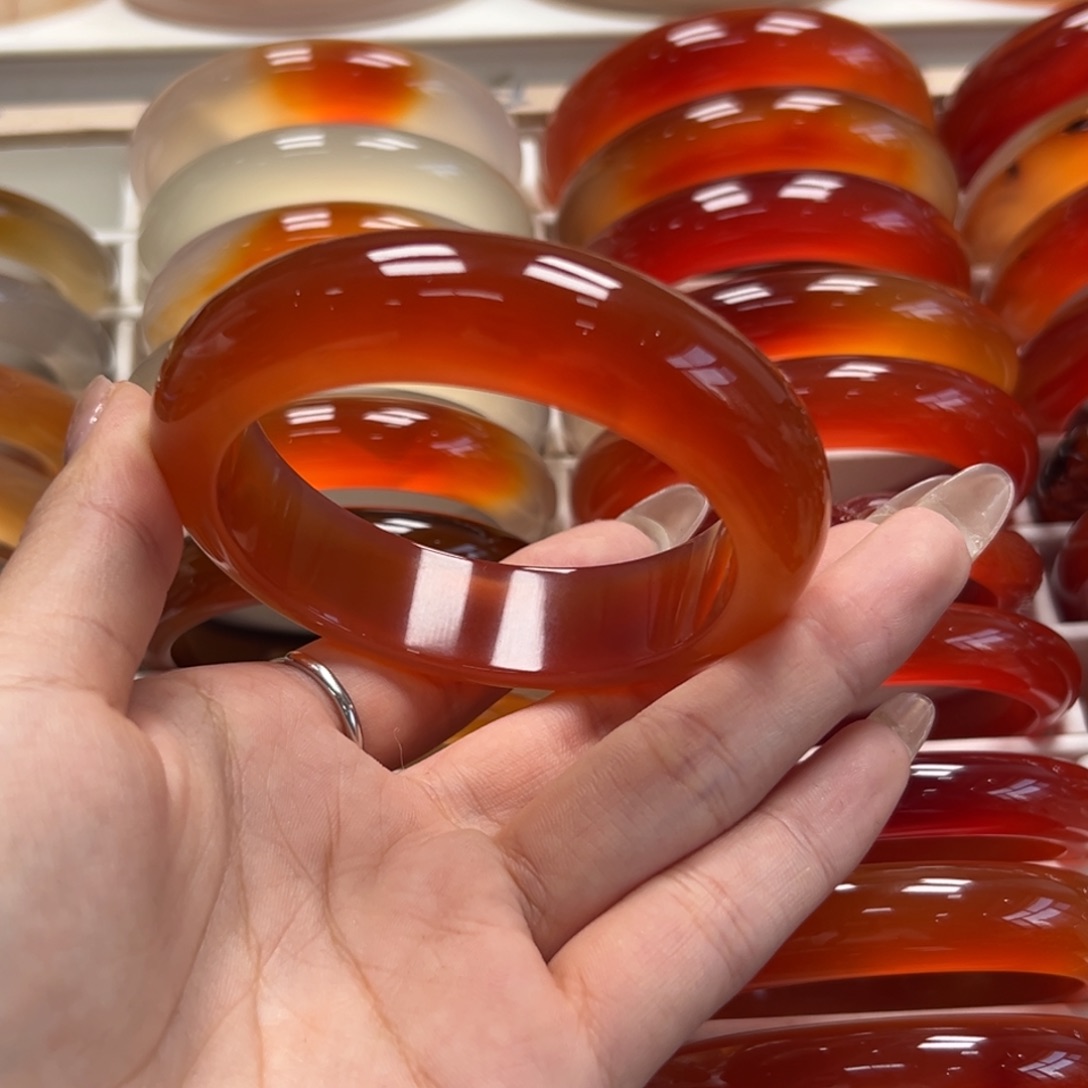 手镯玛瑙/玉髓未镶嵌夏*