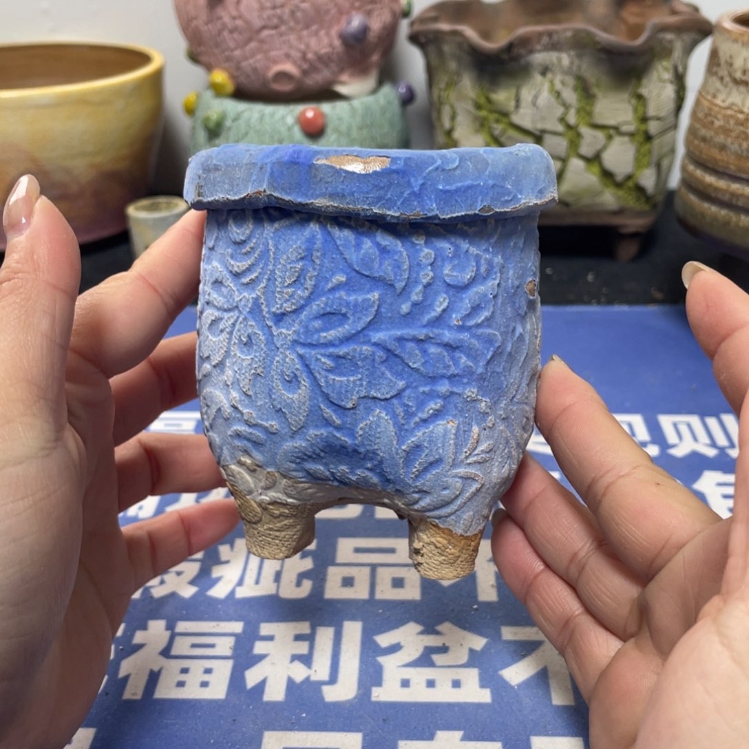 微瑕陶艺多肉花盆73