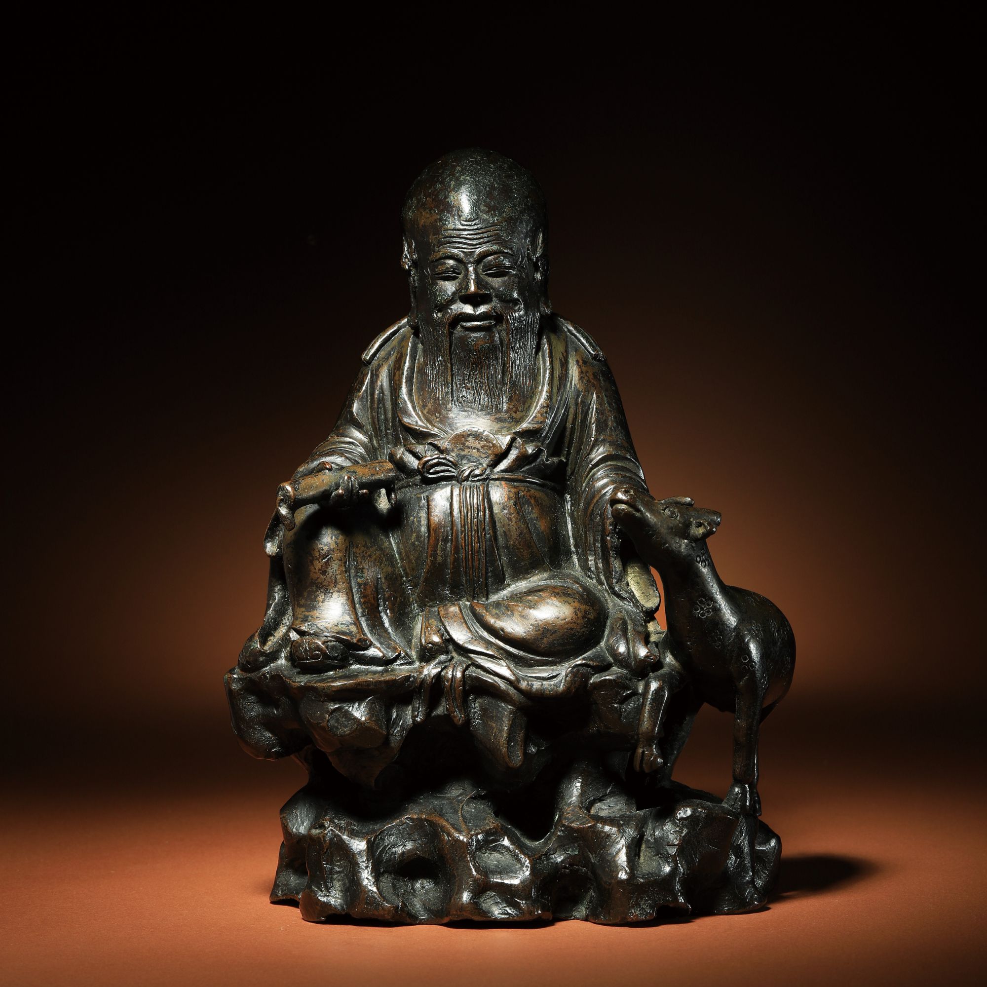 明代 铜南极仙翁