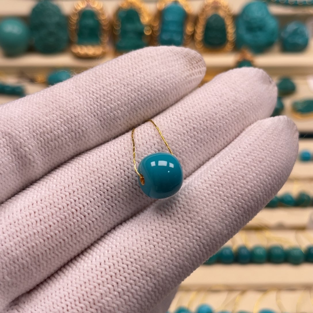 未镶嵌绿松石珠宝奇石