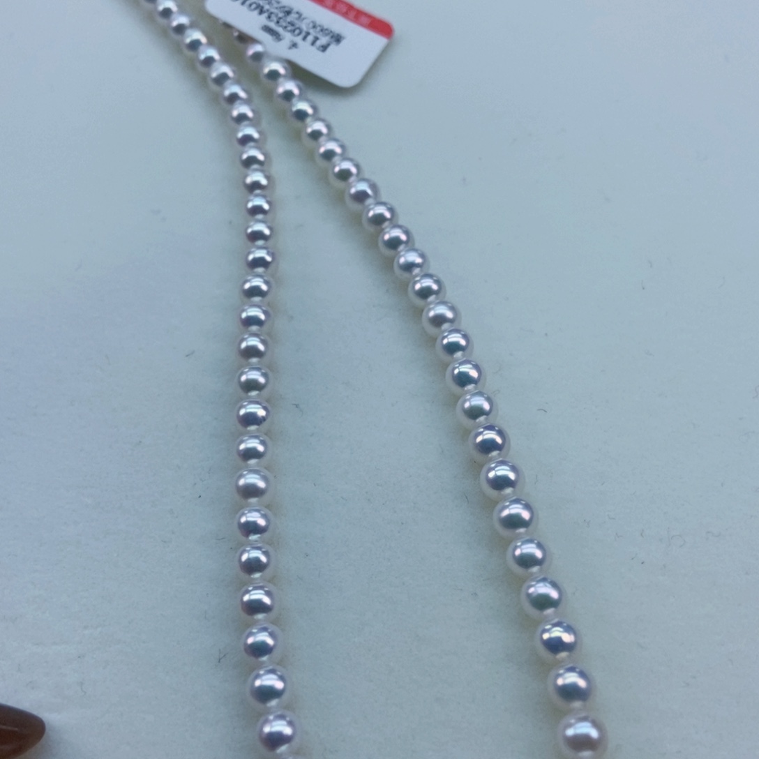 淡水珍珠4.5冷光小灯泡银S925镶嵌