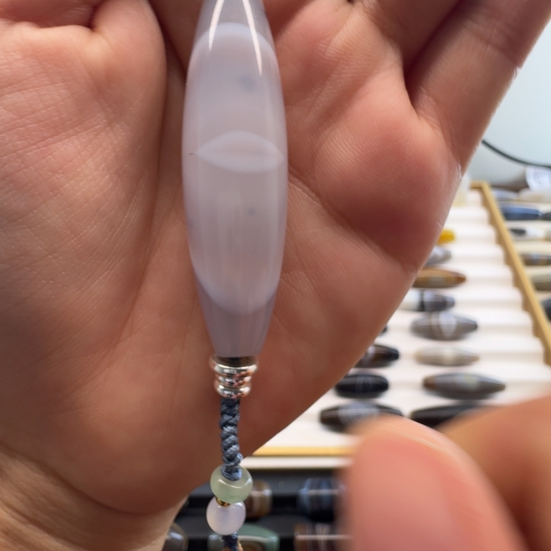 玛瑙/玉髓合金颈饰