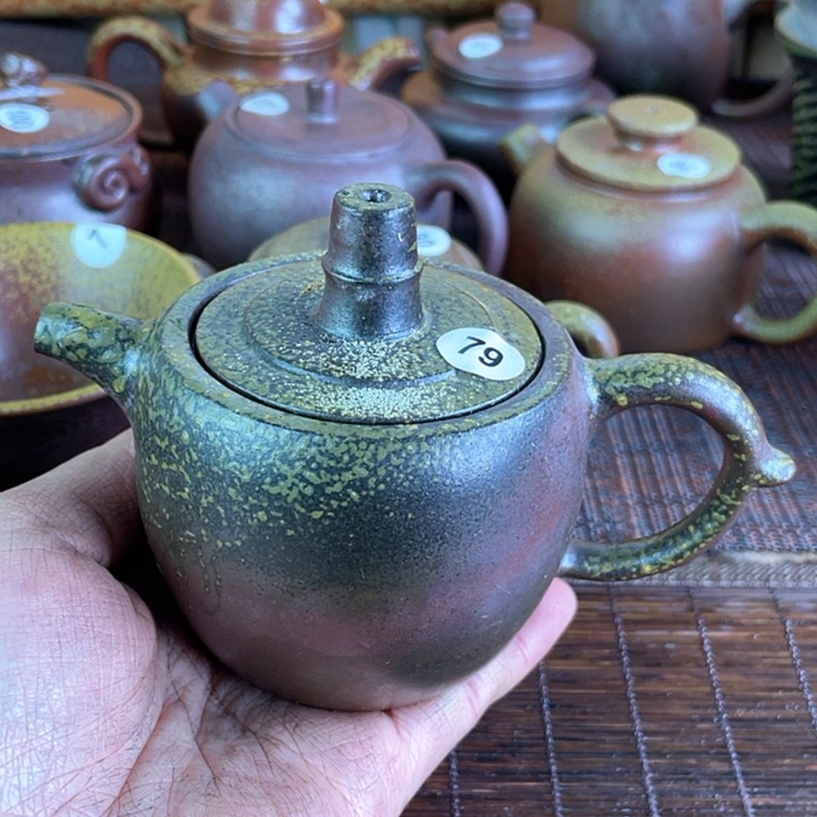 【闪购商品】苏*柴烧茶壶180毫升左右瑕疵处理