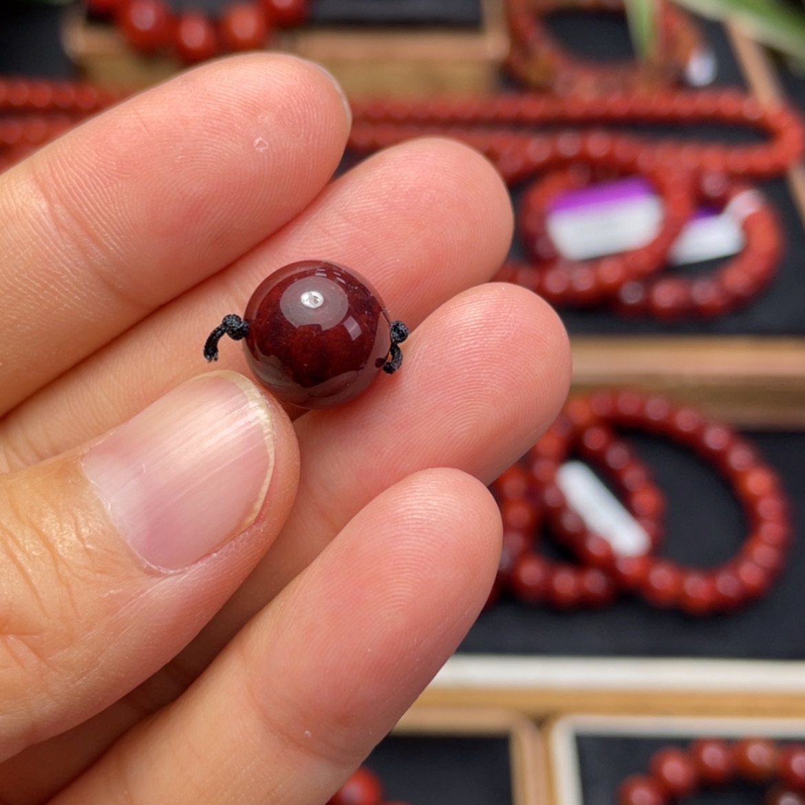 【闪购商品】南红玛瑙原矿单珠12多样性发1未镶嵌