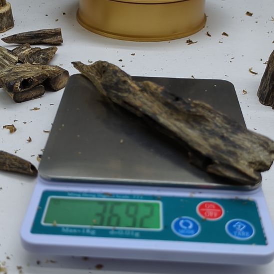 沉香碎屑沉香棋楠虫漏小料36克