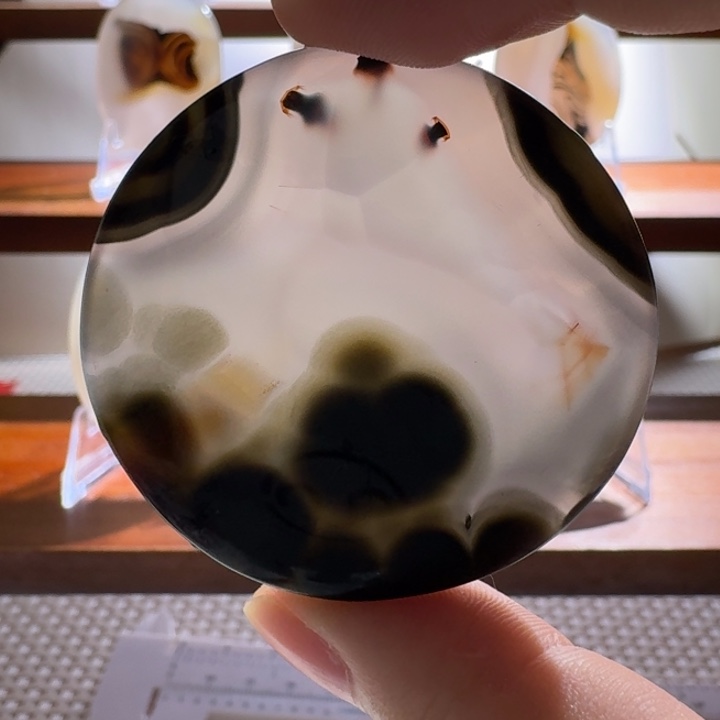 玛瑙/玉髓合金颈饰