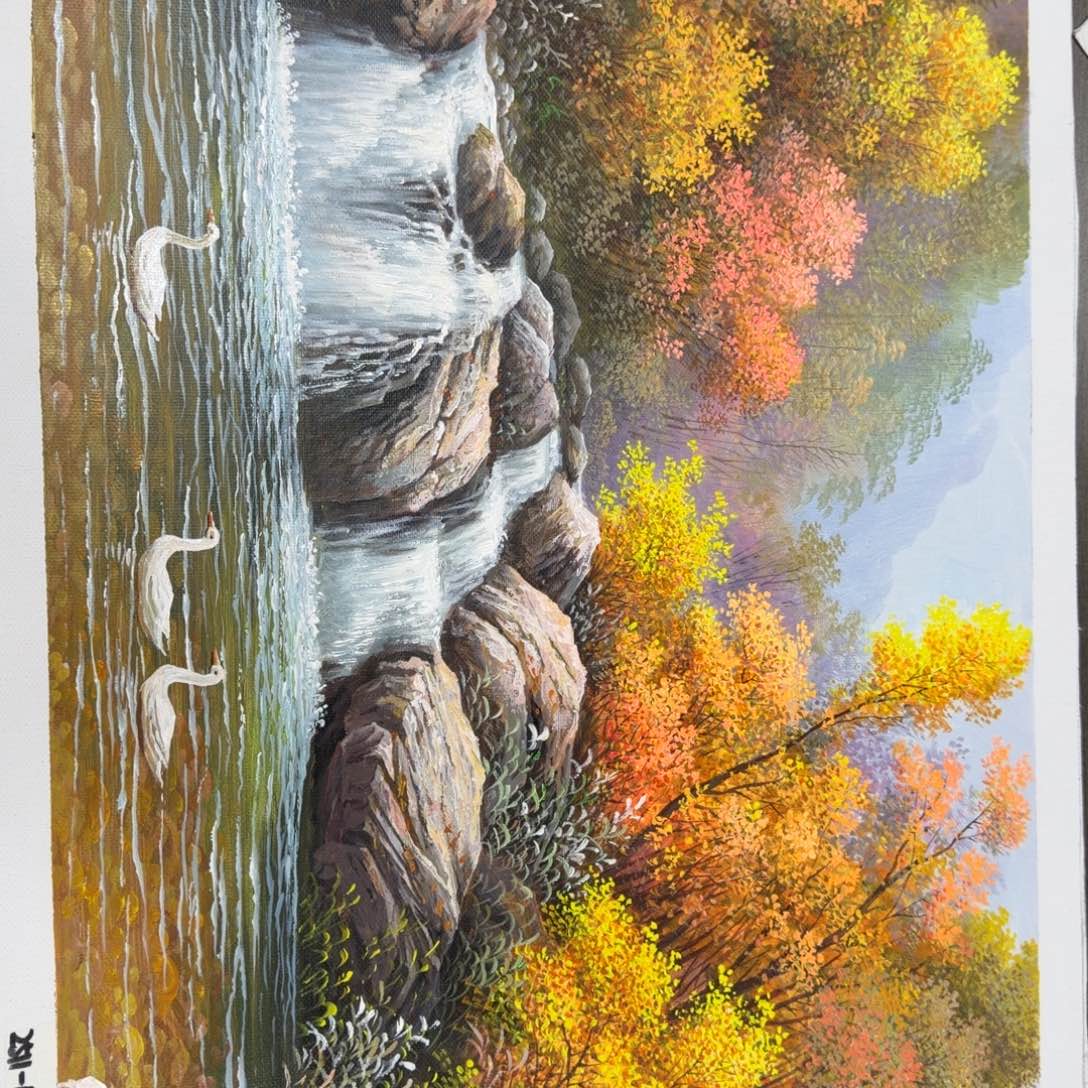 油画我的小伙伴都在等