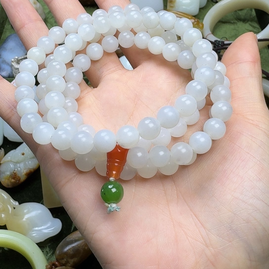 和田玉手链未镶嵌