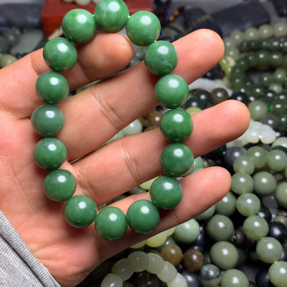 和田玉手链未镶嵌