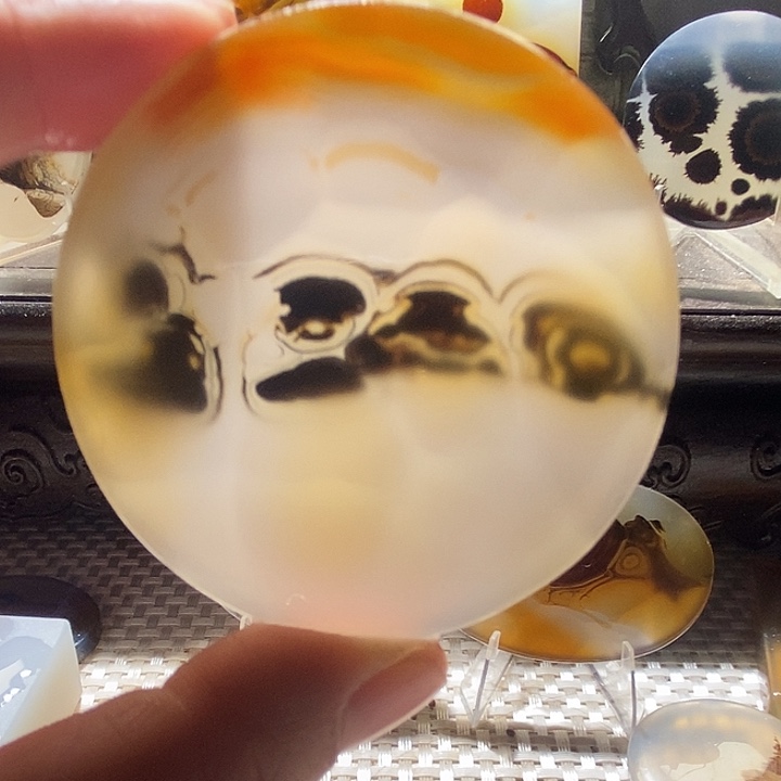 玛瑙/玉髓未镶嵌颈饰